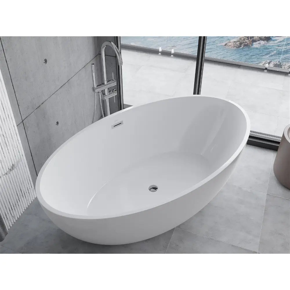 Mexen Nike Frittstående Badekar 175x100 Cm Hvit