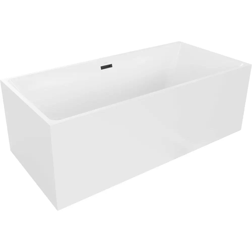 Mexen Nita Frittstående Badekar 170x80 Cm Hvit med Svart Overløp - 52091708000-b