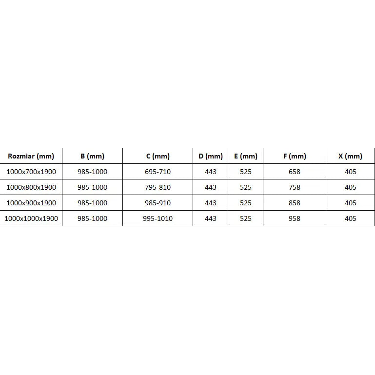 Dusjhjørne med Dusjbrett 100x90 Cm Skyvedør Gjennomsiktig Gull