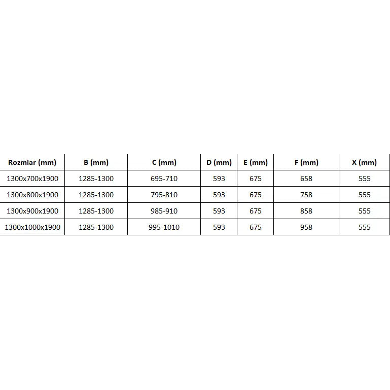 Dusjhjørne med Dusjbrett Skyvedør 130x100 Cm Gjennomsiktig Gull + Lav Dusjkar