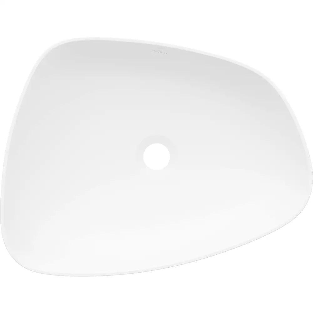 Mexen Ono Servant for Benkeplate i Kompositt 51x39 Cm Hvit