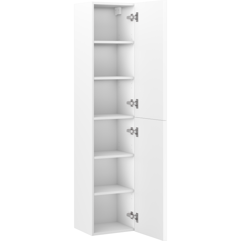 Høyskap bad 35 cm Hvit Matt, 2 Dører, Silent System, Mexen Orio – 91A11-03016-2-BF01