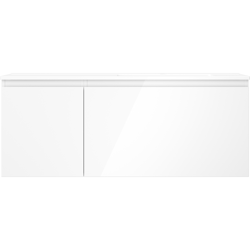 Servantskap med vask 120 cm hvit høyre Mexen Orio Otis – 91A13-12047-3-BBFF00-W18P00