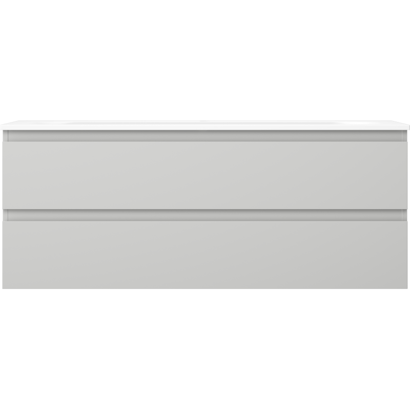 Servantskap med vask 120 cm grå matt/hvit matt Mexen Orio – 91A10-12047-2-BFF62-W23M01