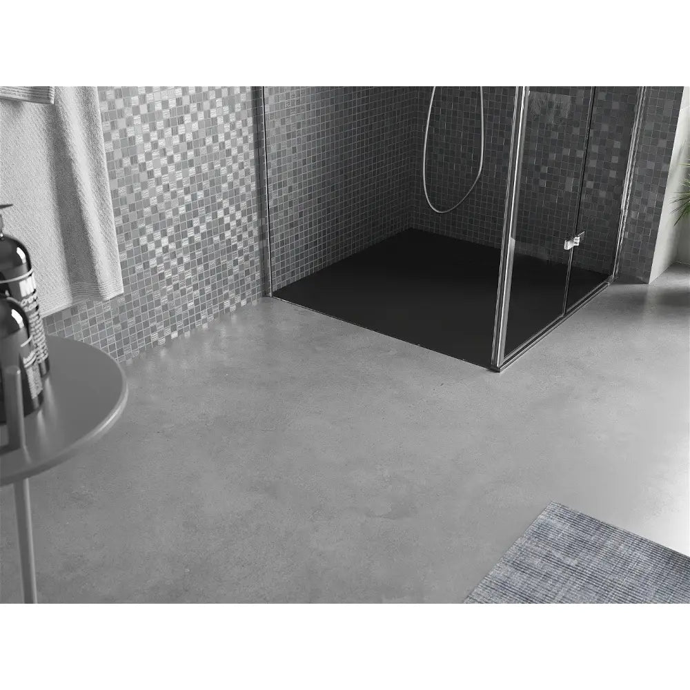 Mexen Otto Dusjkabinett Kvadratisk Smc 80x80 Cm Sort - 4n