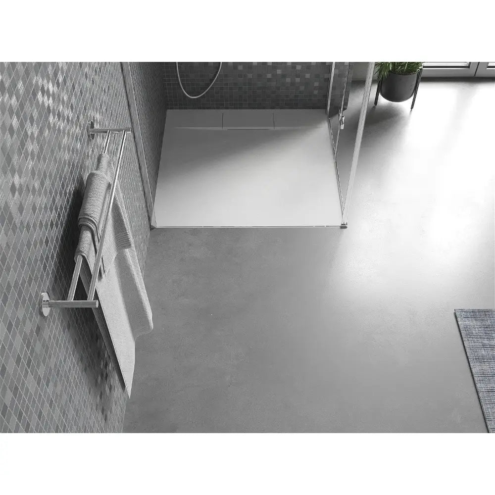 Mexen Otto Firkantet Smc Dusjbrett 70x70 Cm Hvit - 4n
