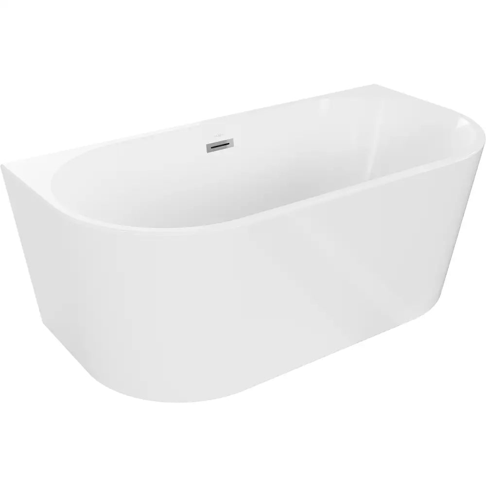 Mexen Oval Frittstående Veggmontert Badekar 150x75 Cm Hvitt