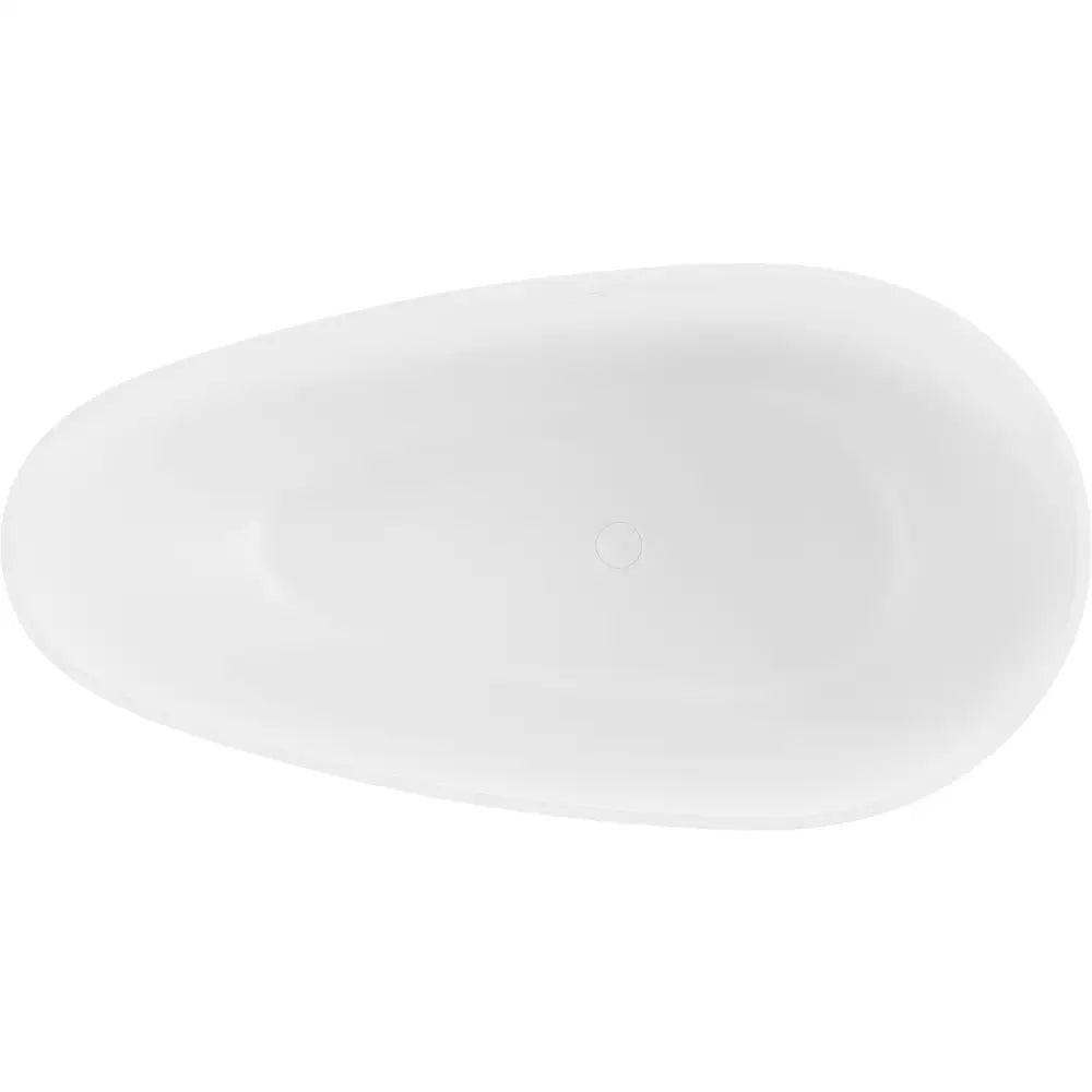 Mexen Palermo Frittstående Badekar i Kompositt 150x78 Cm Matt Hvit