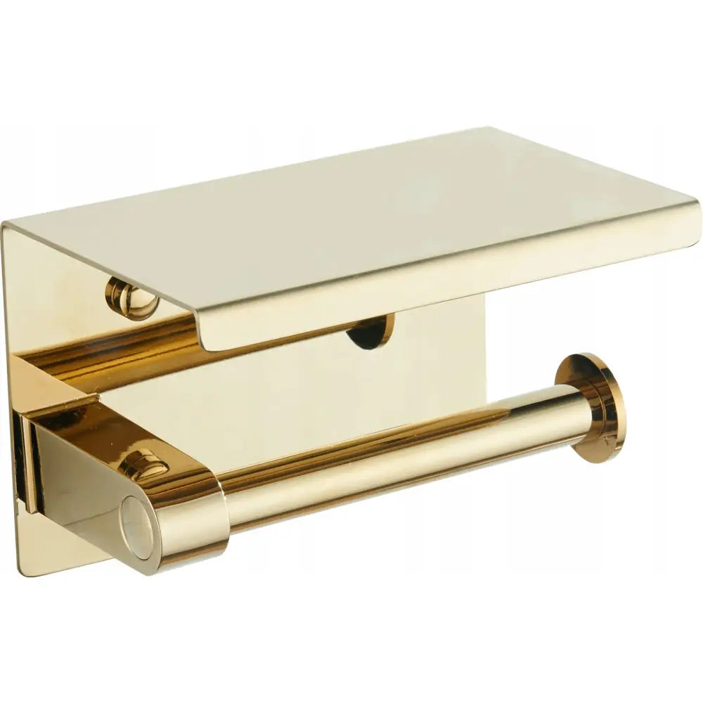 Mexen Papirholder med Hylle Gull - 701197