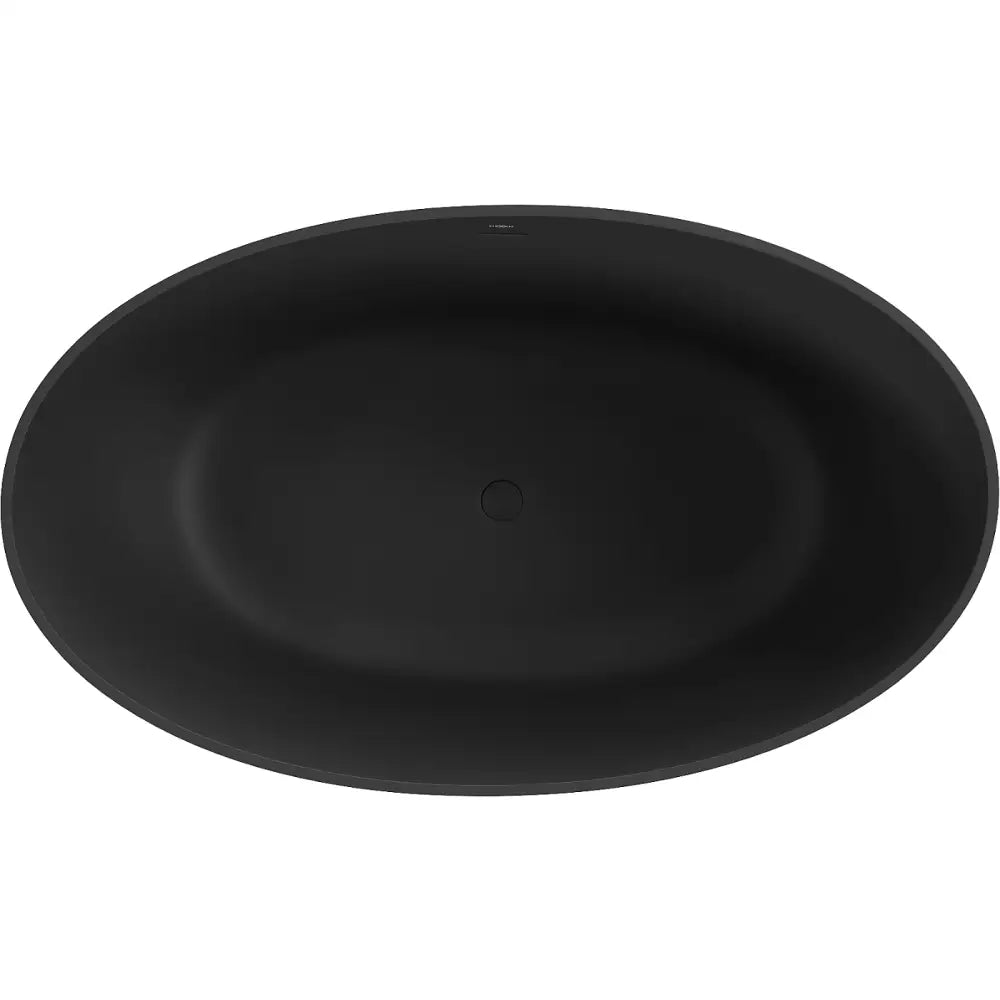 Mexen Parma Frittstående Badekar av Kompositt 160x95 Cm Mattsvart