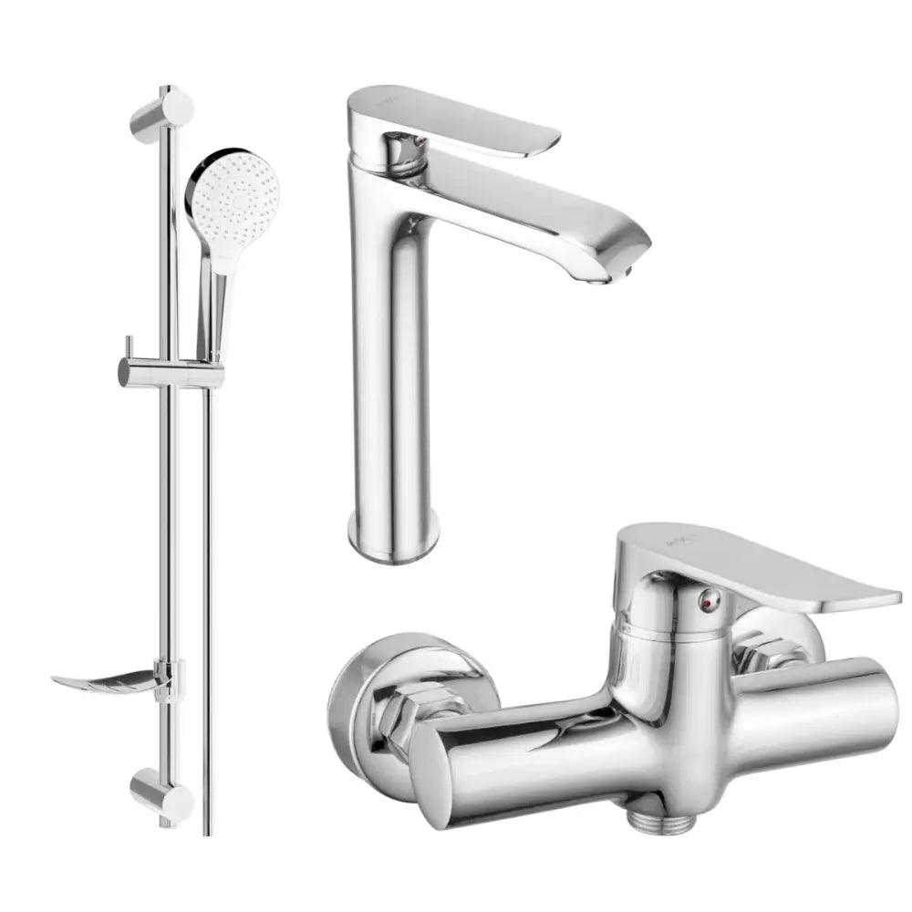 Mexen Pecos Df05 Dusjsett Krom - 72714df05