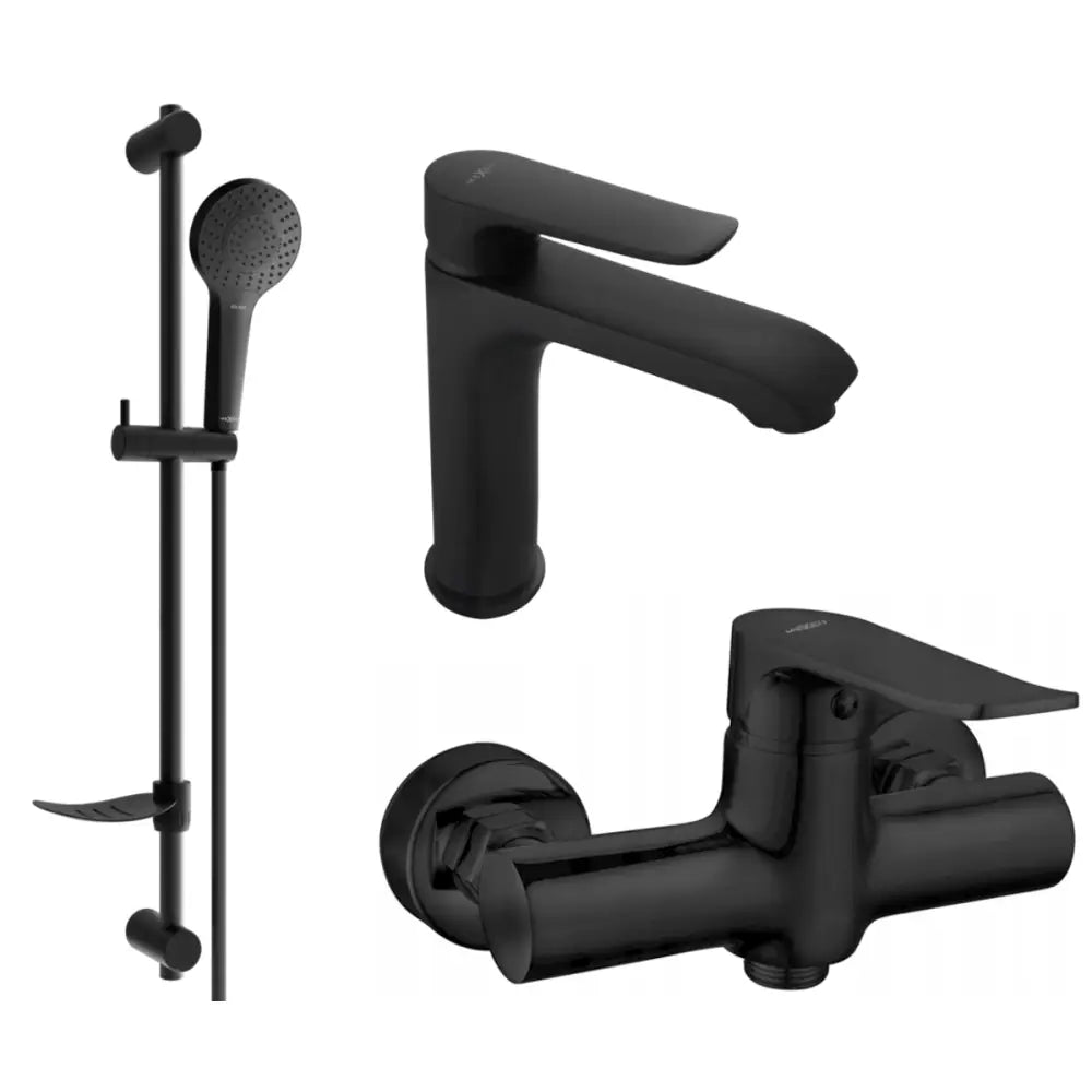 Mexen Pecos Df05 Dusjsett Svart - 72704df05-
