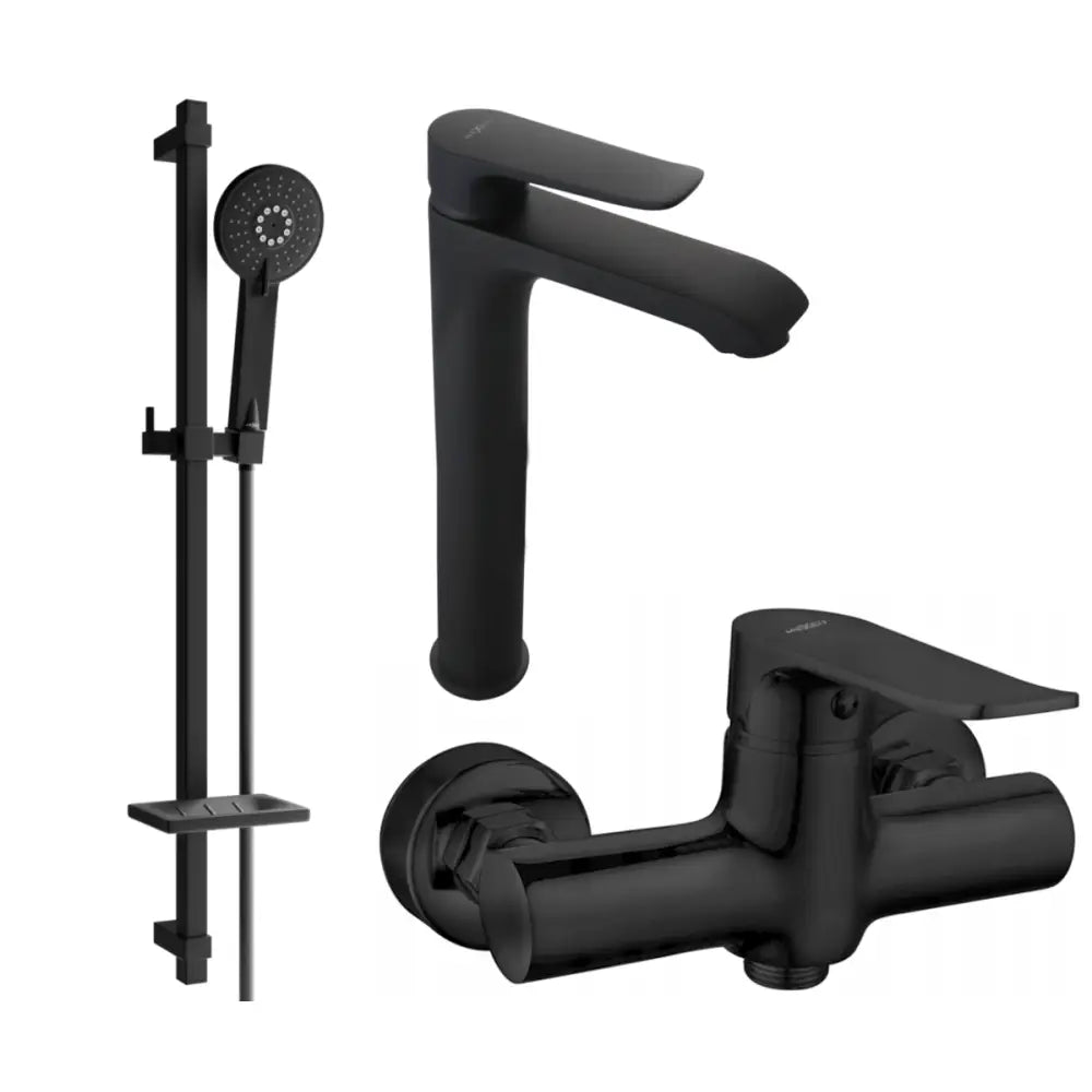 Mexen Pecos Dq40 Dusjsett Svart - 72714dq40-