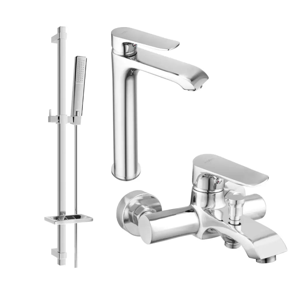 Mexen Pecos Dq72 Badekarsett Krom - 72713dq72