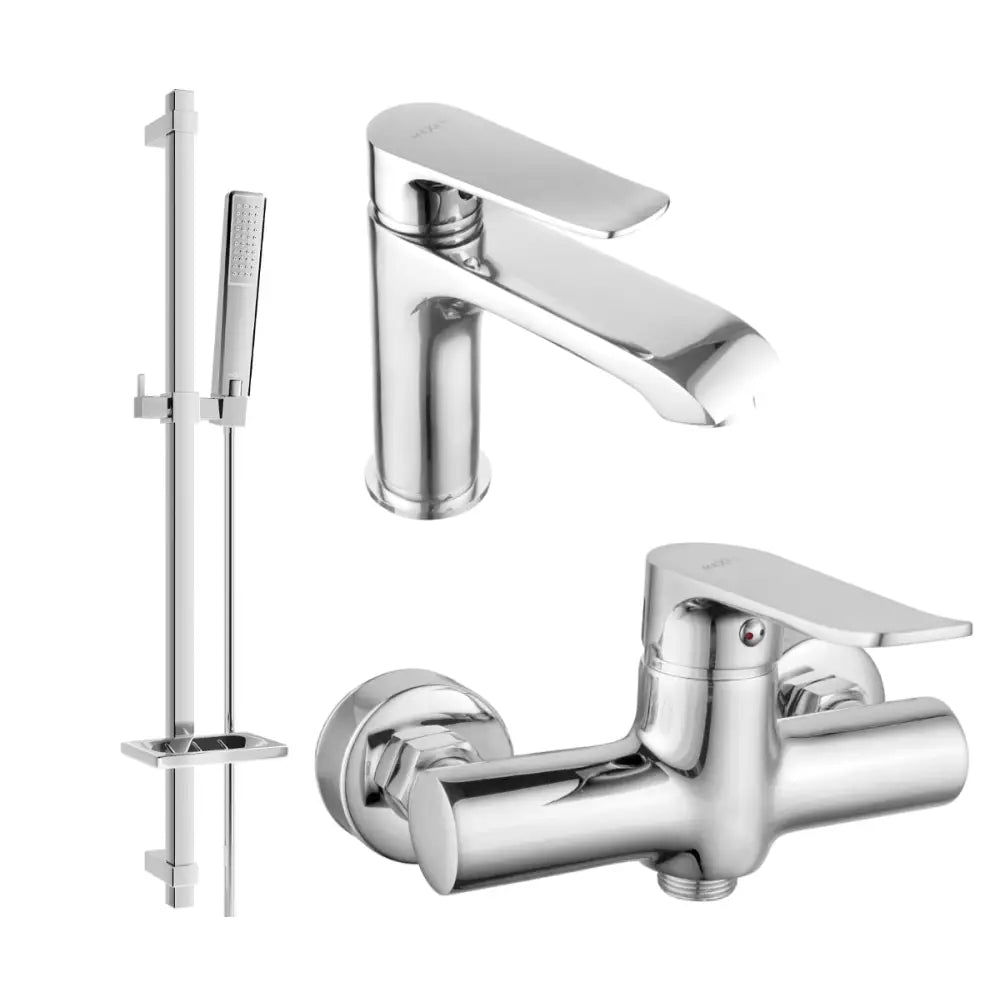 Mexen Pecos Dq72 Dusjsett Krom - 72704dq72