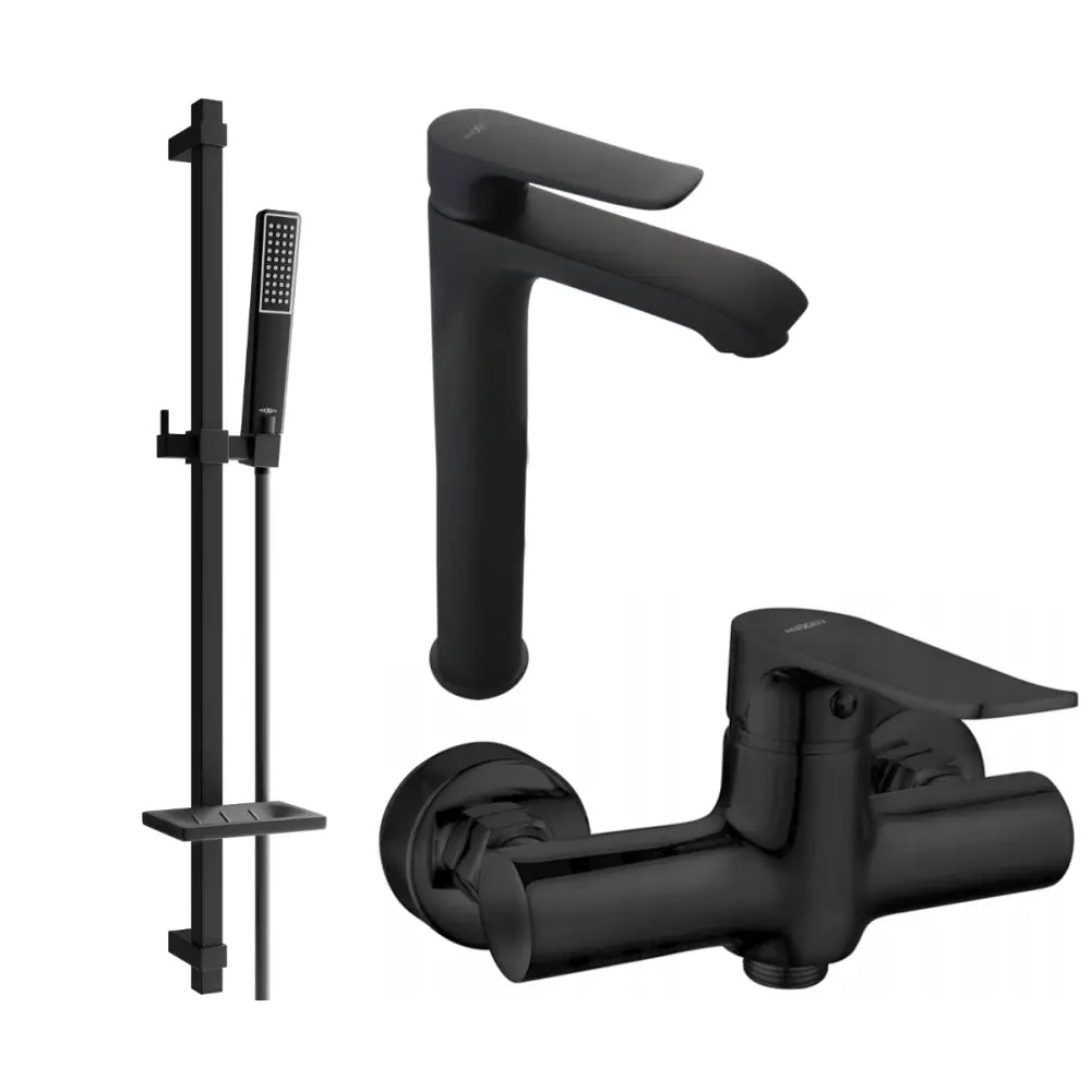 Mexen Pecos Dq72 Dusjsett Svart - 72714dq72-