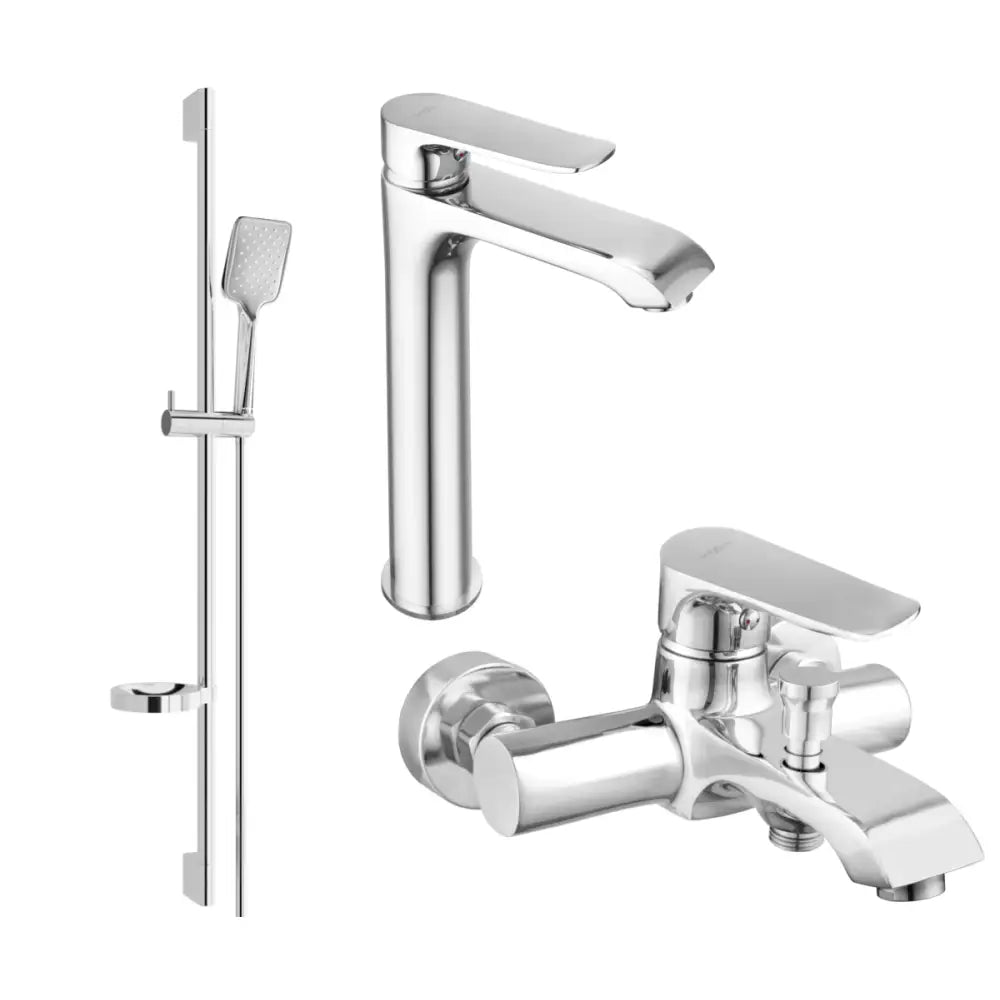 Mexen Pecos Ds62 Badekarsett Krom - 72713ds62