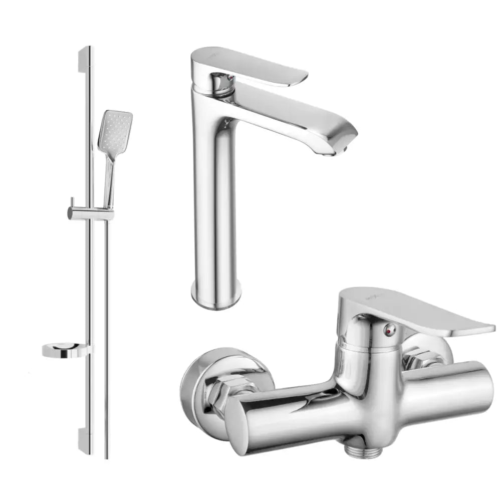 Mexen Pecos Ds62 Dusjsett Krom - 72714ds62