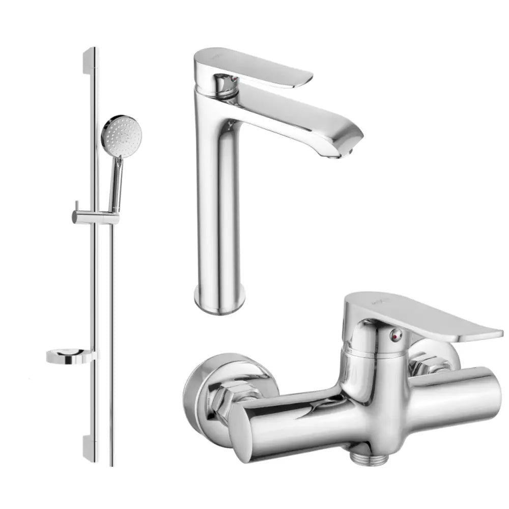 Mexen Pecos Ds75 Dusjsett Krom - 72714ds75