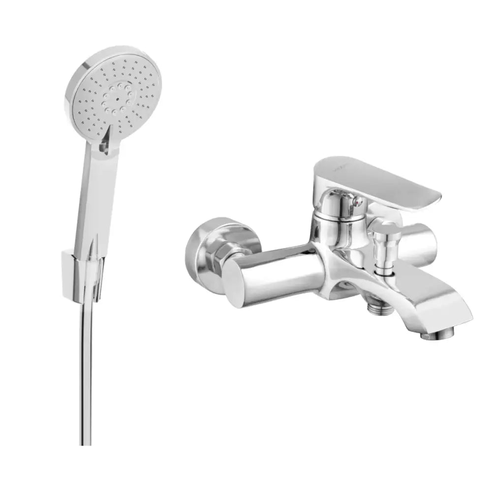 Mexen Pecos R40 Badekarsbatteri med Dusjsett Krom - 7273r40-