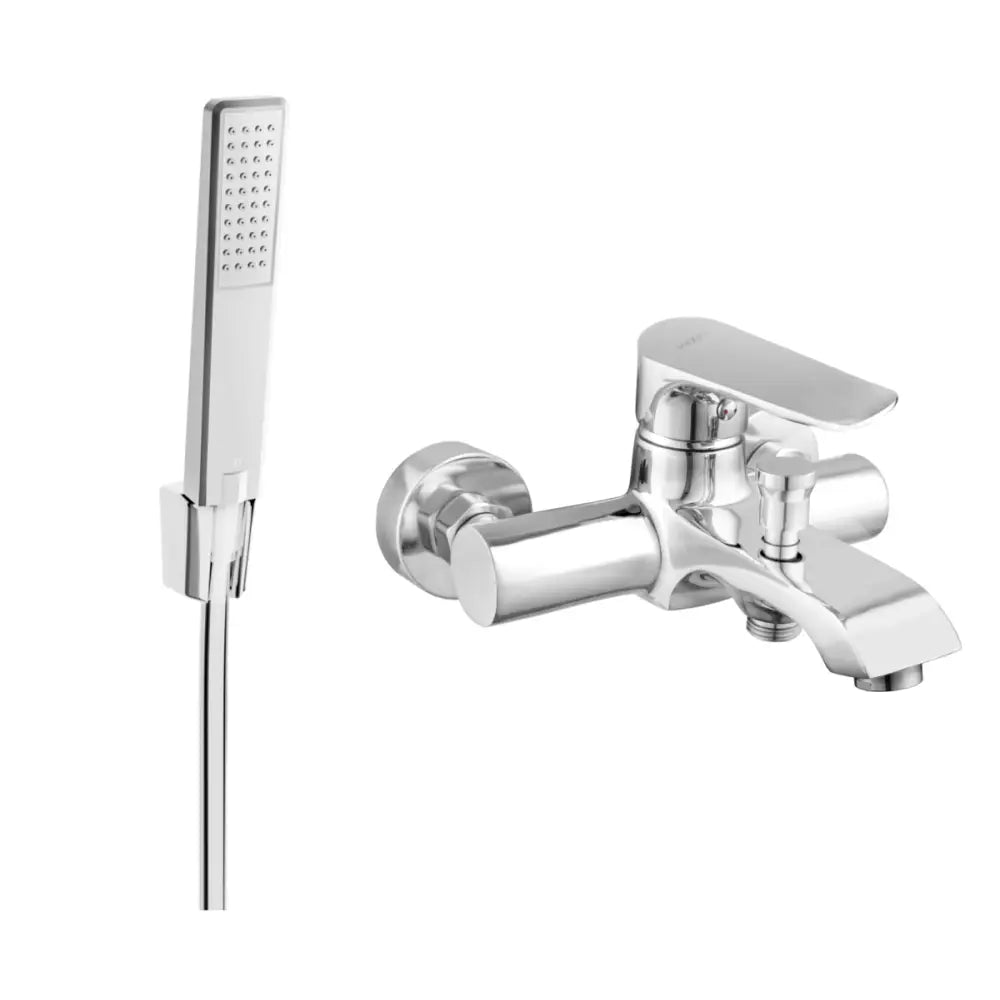 Mexen Pecos R72 Badekarsbatteri med Dusjsett Krom - 7273r72-