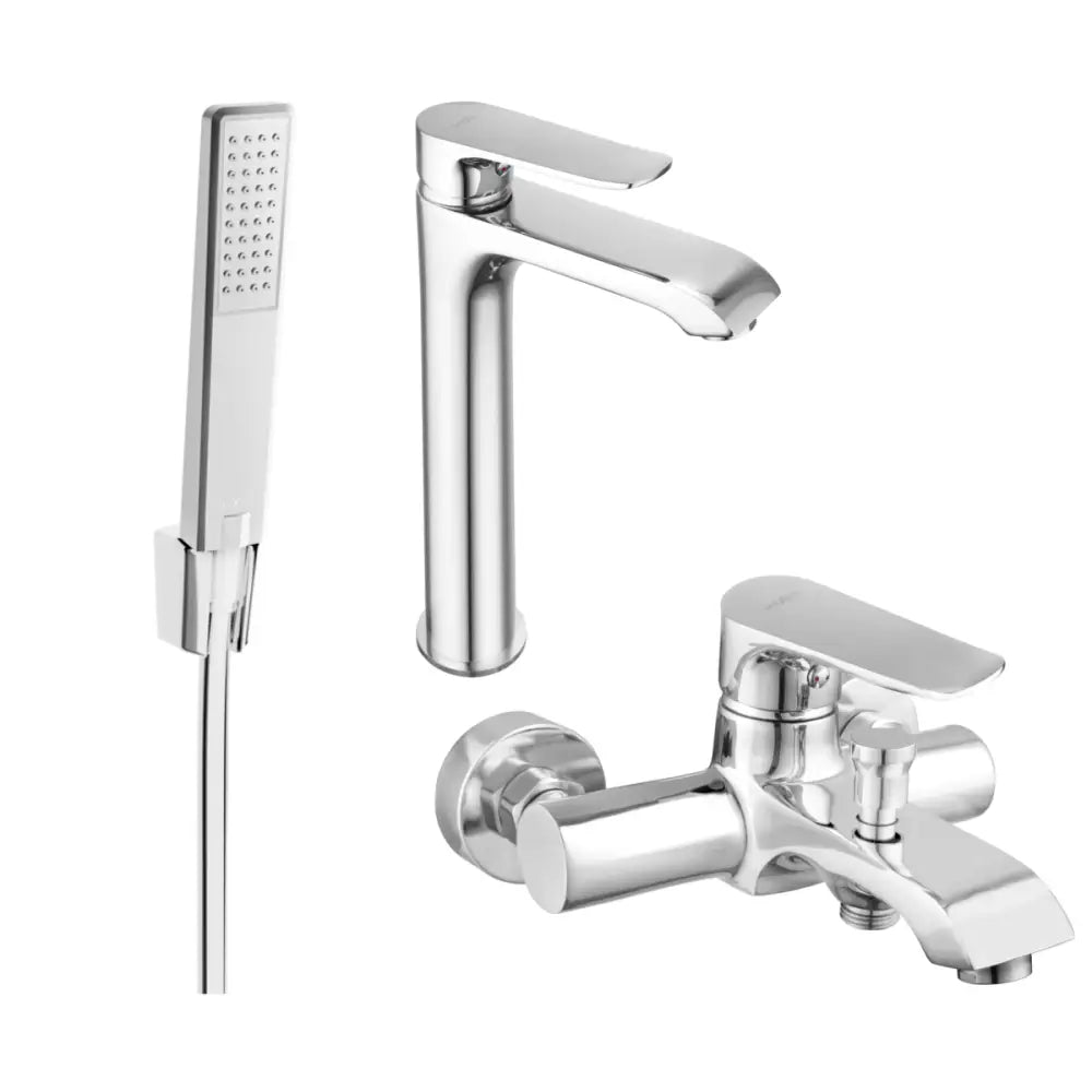 Mexen Pecos R72 Badekarsett Krom - 72713r72