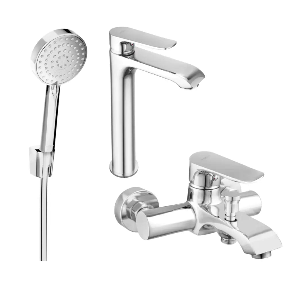 Mexen Pecos R75 Badekarsett Krom - 72713r75