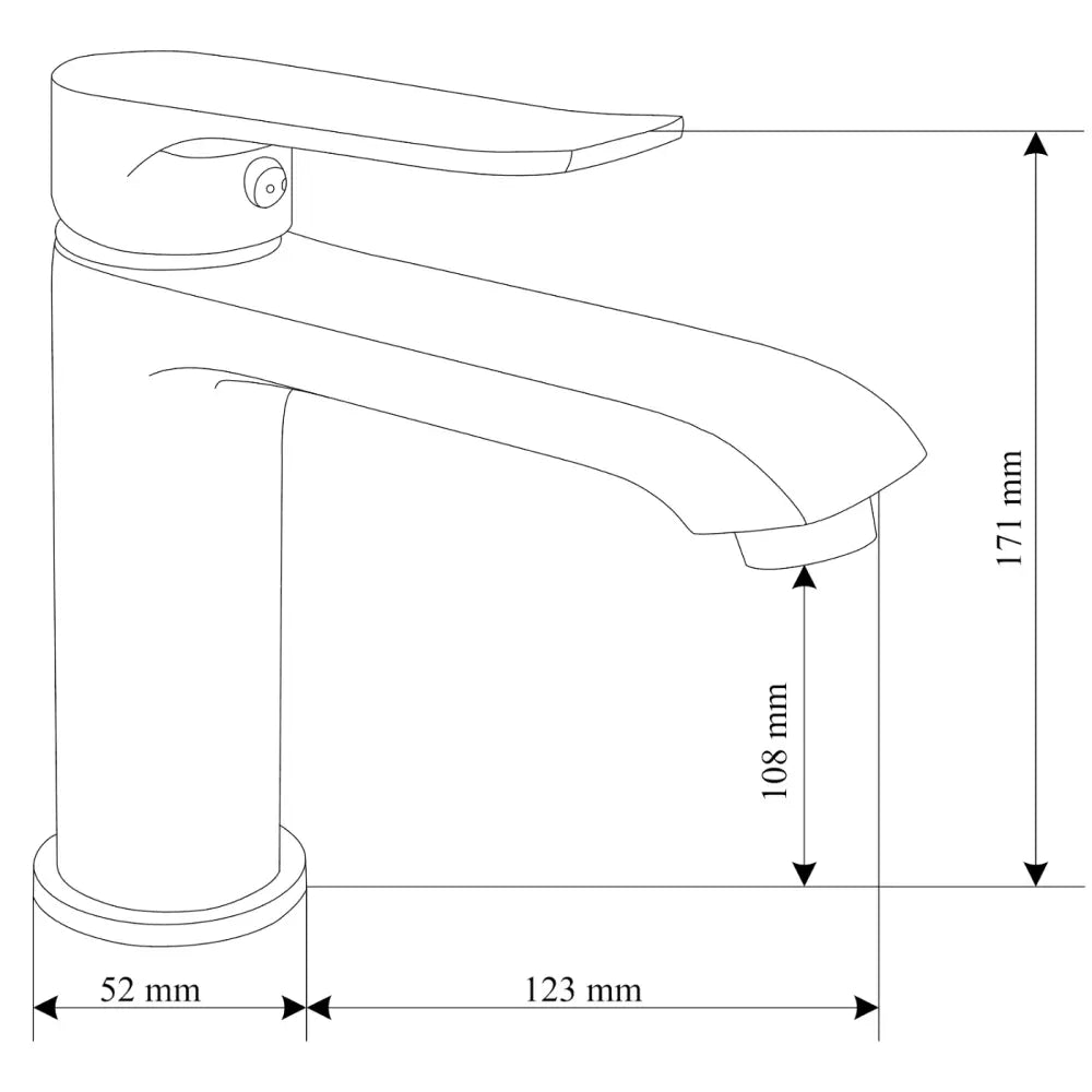 Mexen Pecos Servantkran Svart - 72700-