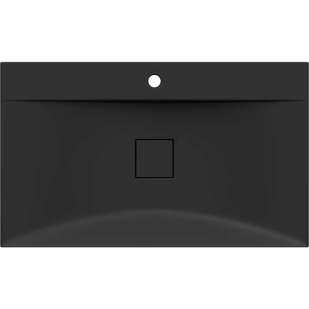 Mexen Poli Benkeplate Servant i Kompositt 1/o 80x48 Cm Svart