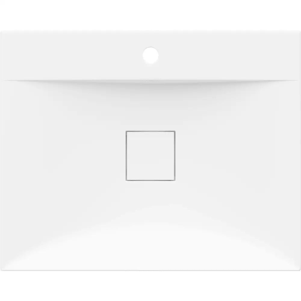 Mexen Poli Benkeplatevask i Kompositt 1/o 60x48 Cm Hvit