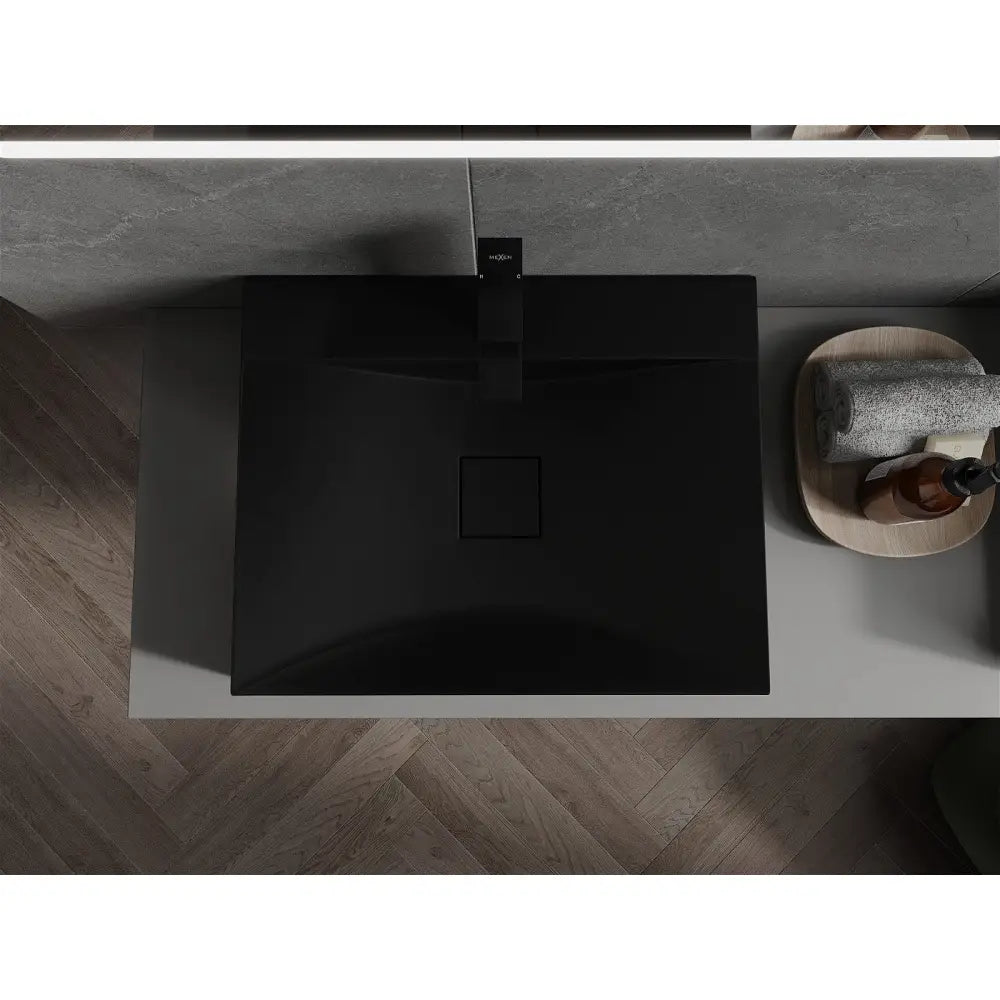 Mexen Poli Servant for Benkeplate av Kompositt 1/o 60x48 Cm Svart