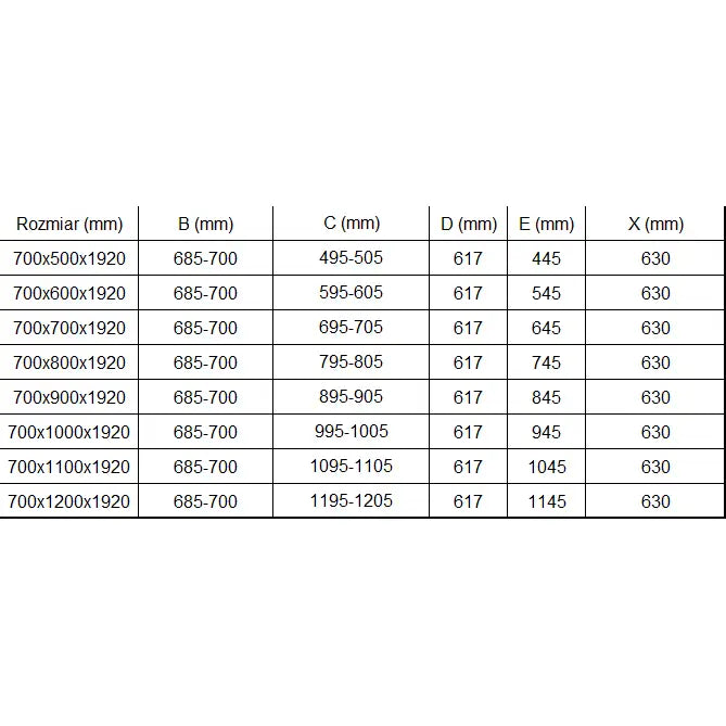 Dusjhjørne med Dusjbrett Hengslet Dør 70x110 Cm Gjennomsiktig Krom