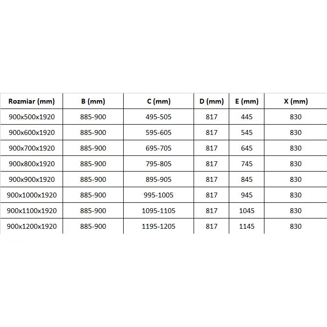 Dusjhjørne med Dusjbrett Svingdør 90x120 Cm Gjennomsiktig Krom