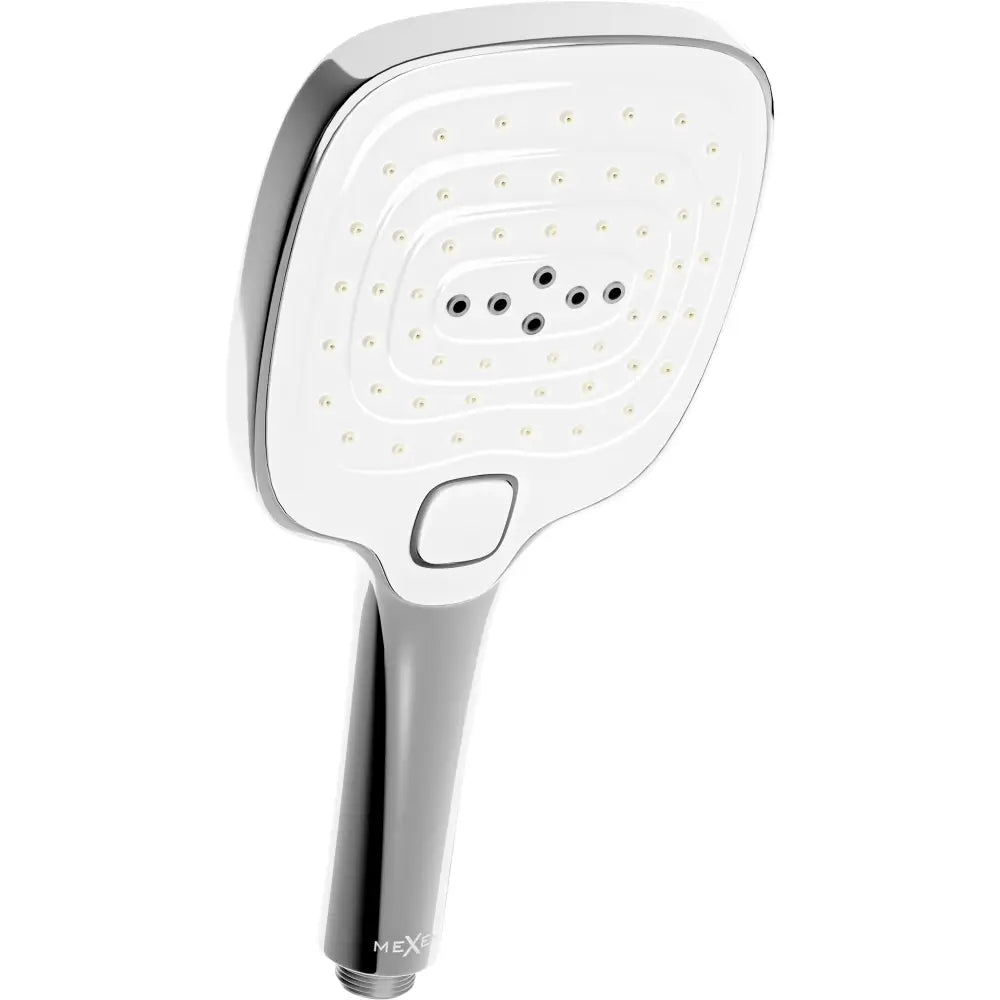 Mexen R-17 Dusjhåndtak 3-funksjons Krom/hvit - 79517