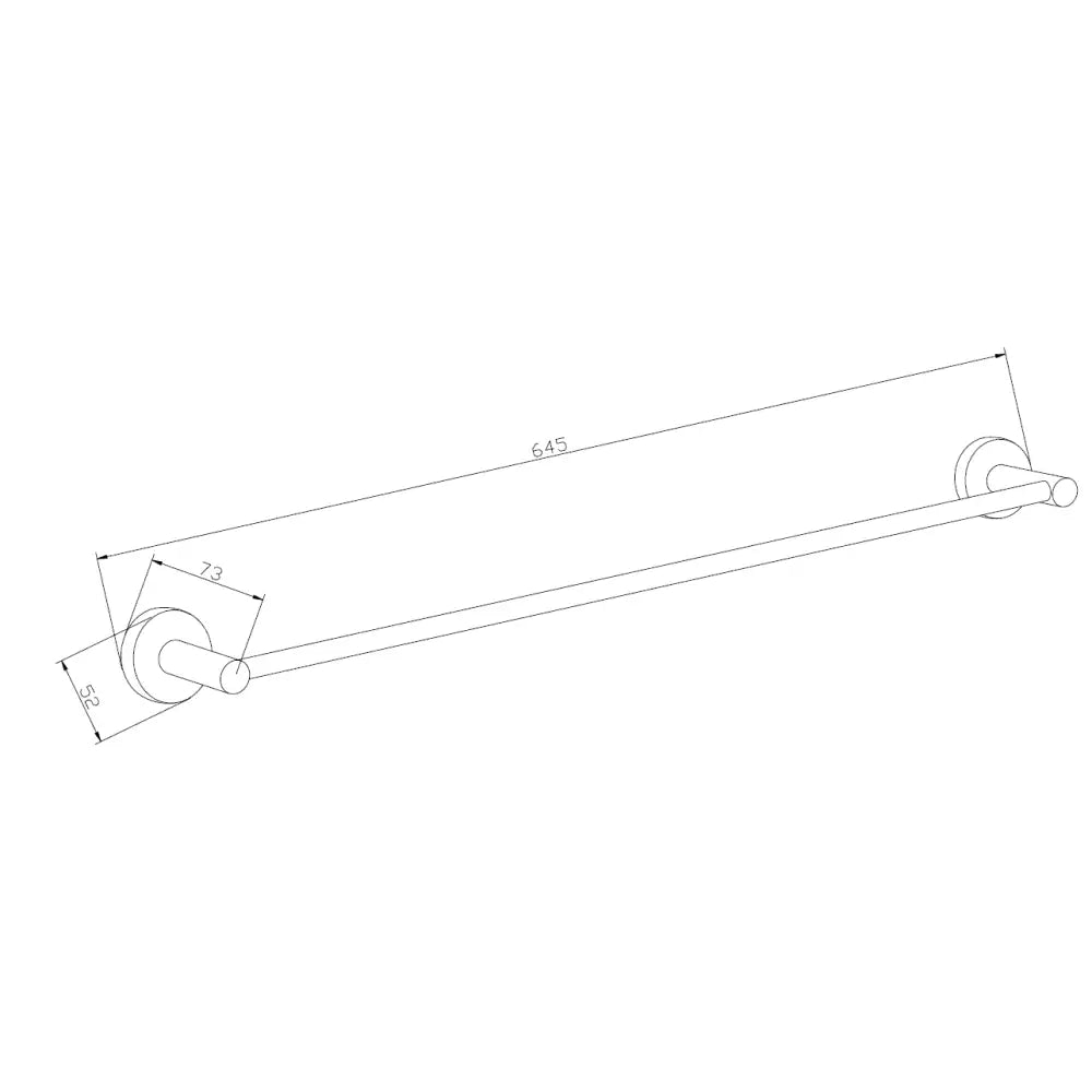 Mexen Remo Håndklehenger Krom - 7050724