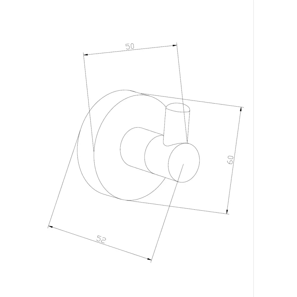 Mexen Remo Håndklekrok Gull - 70507351