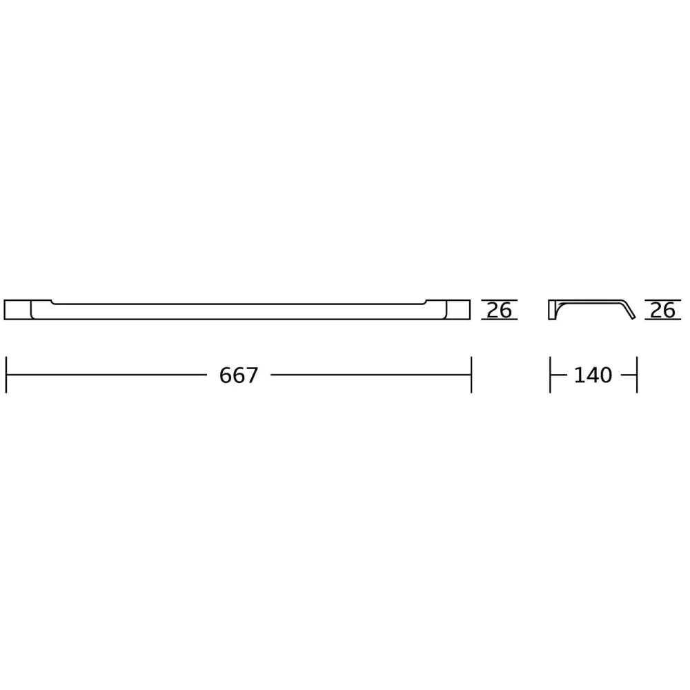 Mexen Rino Dobbelt Håndklehenger Krom - 7027025