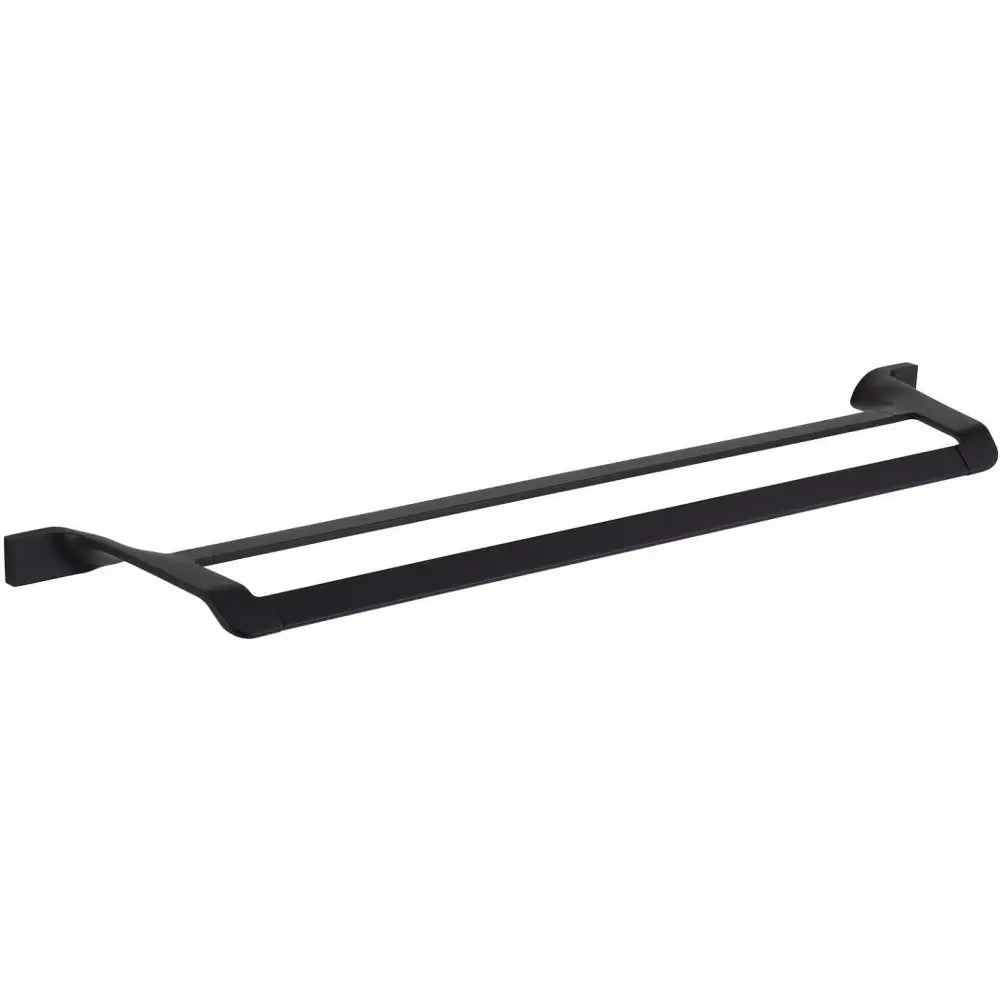 Mexen Rino Dobbelt Håndklehenger Svart - 7027025