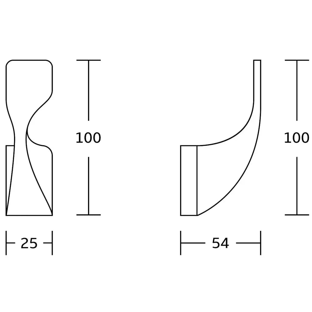 Mexen Rino Håndklekrok Svart - 7027035