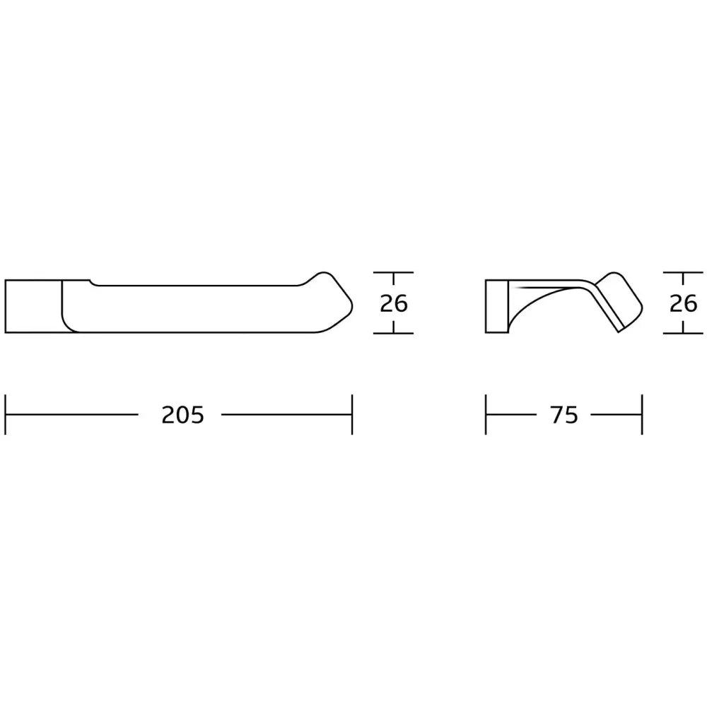 Mexen Rino Toalettpapirholder Sort - 7027033