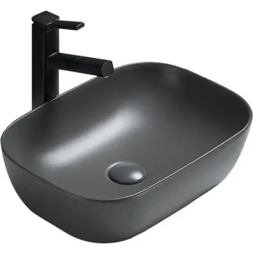 Mexen Rita Servant for Påmontering 45x32 Cm Mørkegrå Matt