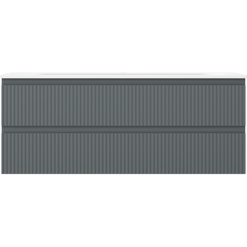 Servantskap med vask 120 cm Mexen Rivel grafitt/hvit matt – 91A20-12047-2-BFF66-W23M01