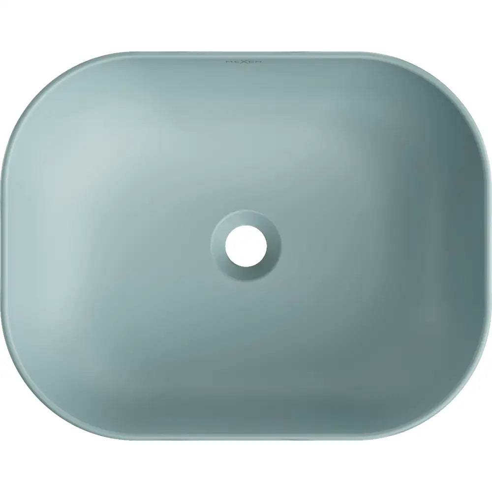 Mexen Rosa Benkeplatevask 50x40 Cm Lys Grønn Matt