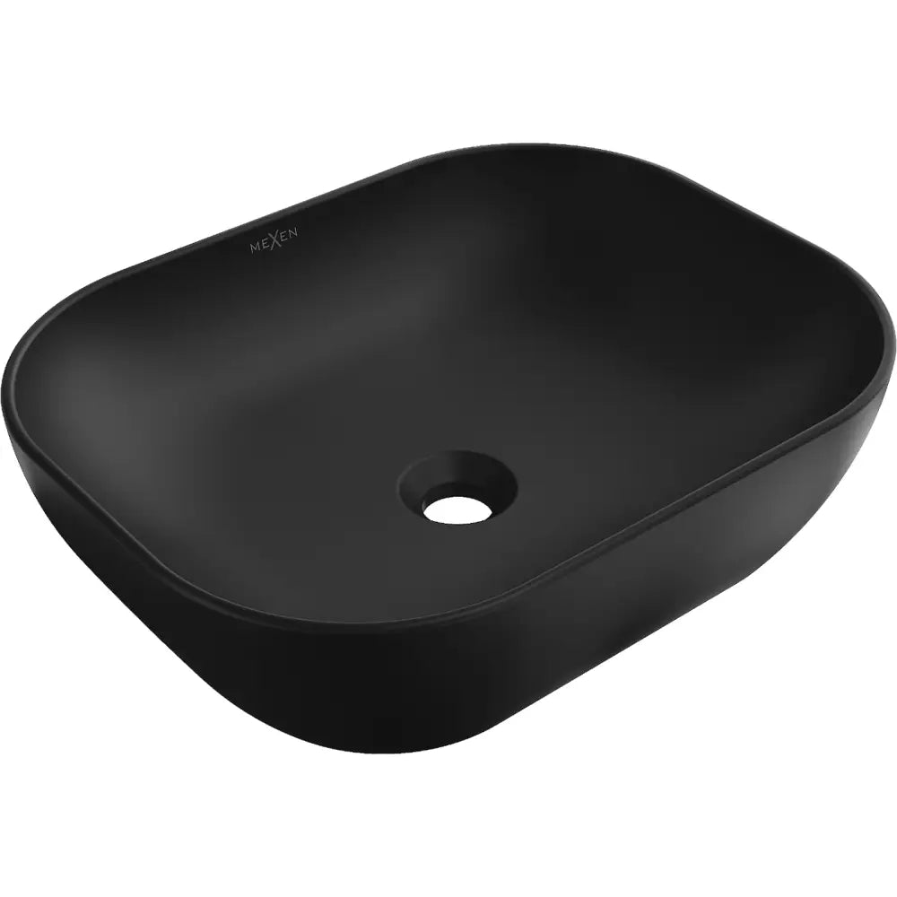 Mexen Rosa Benkeplatevask 50x40 Cm Matt Svart
