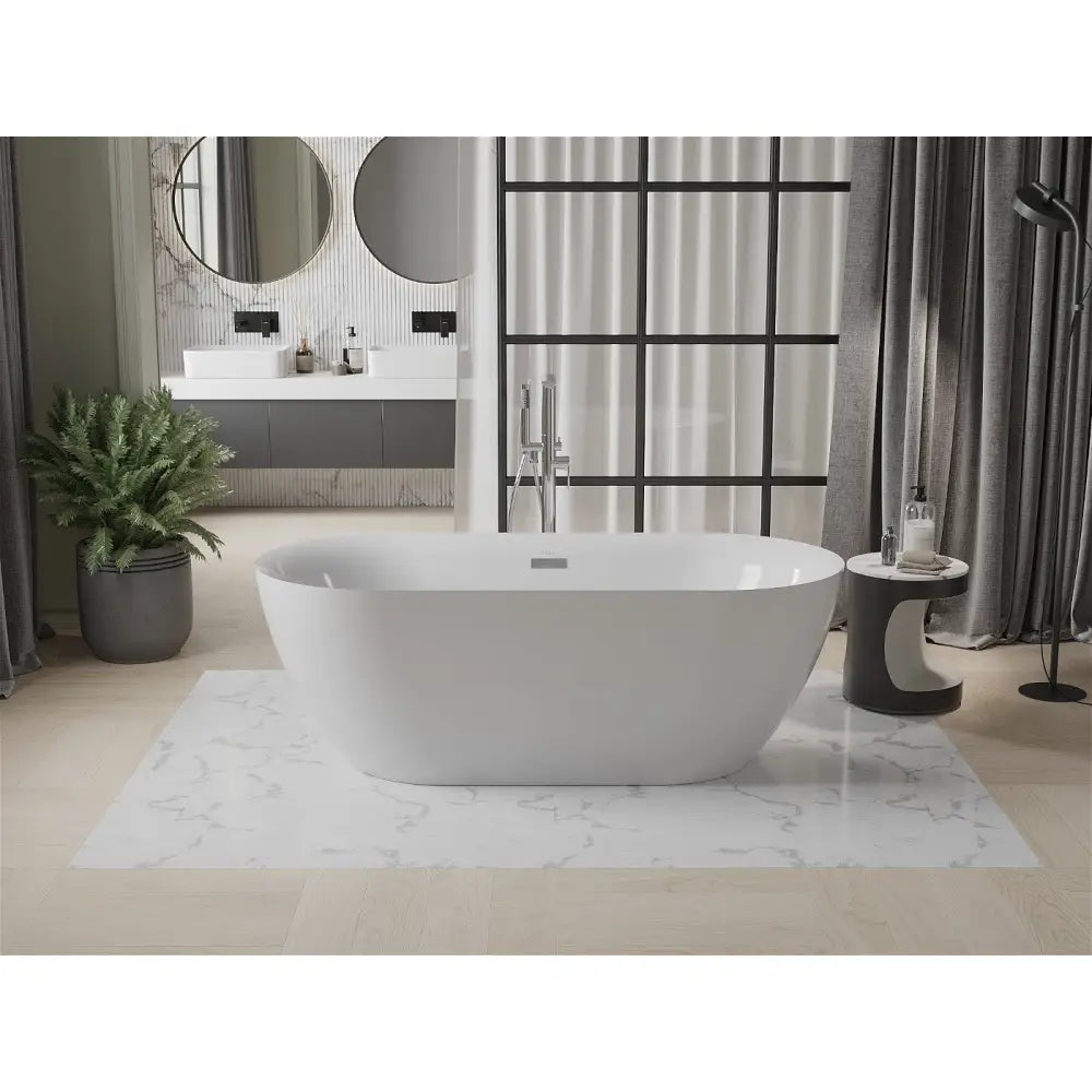 Mexen Roxy Frittstående Badekar 170x80 Cm Hvit