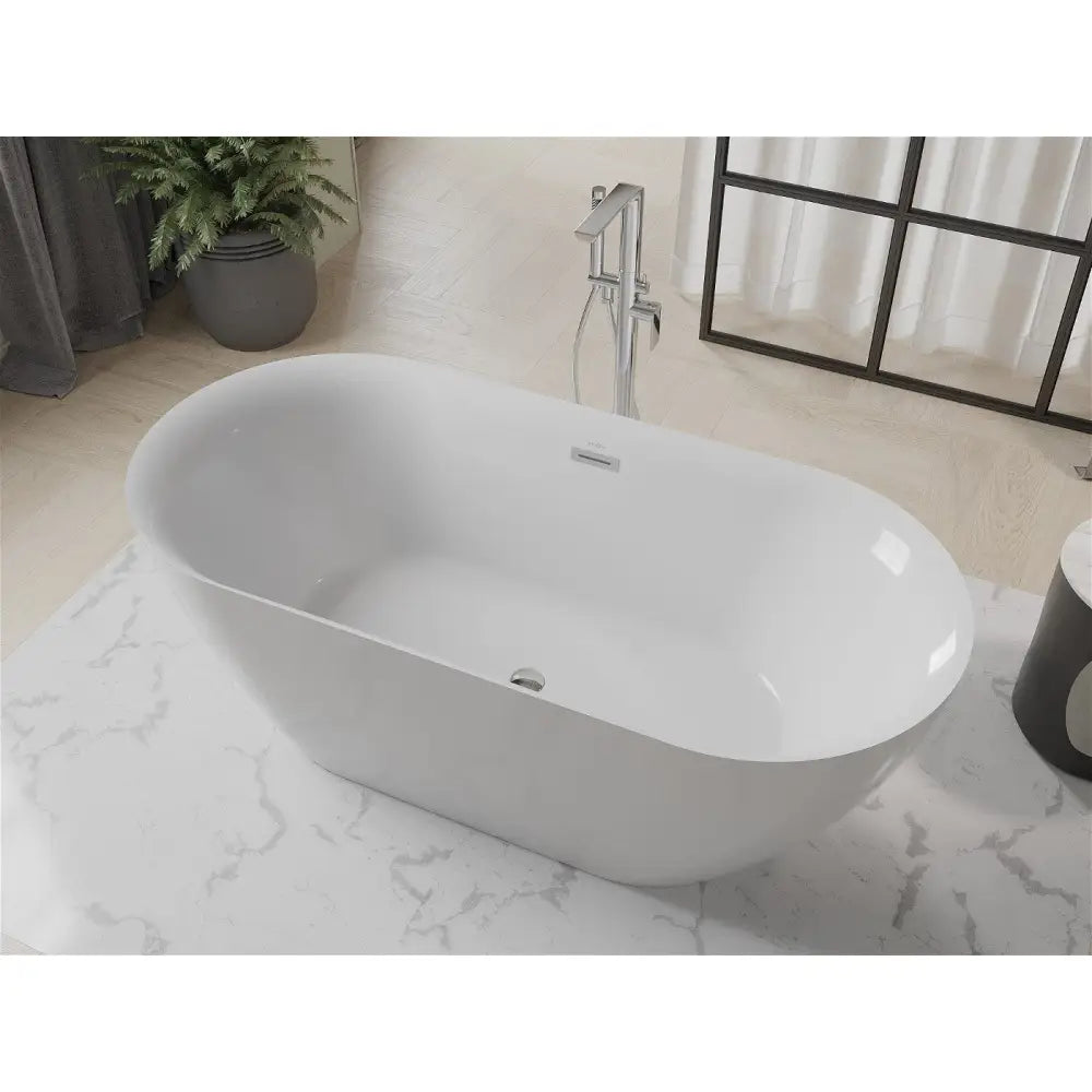 Mexen Roxy Frittstående Badekar 170x80 Cm Hvit