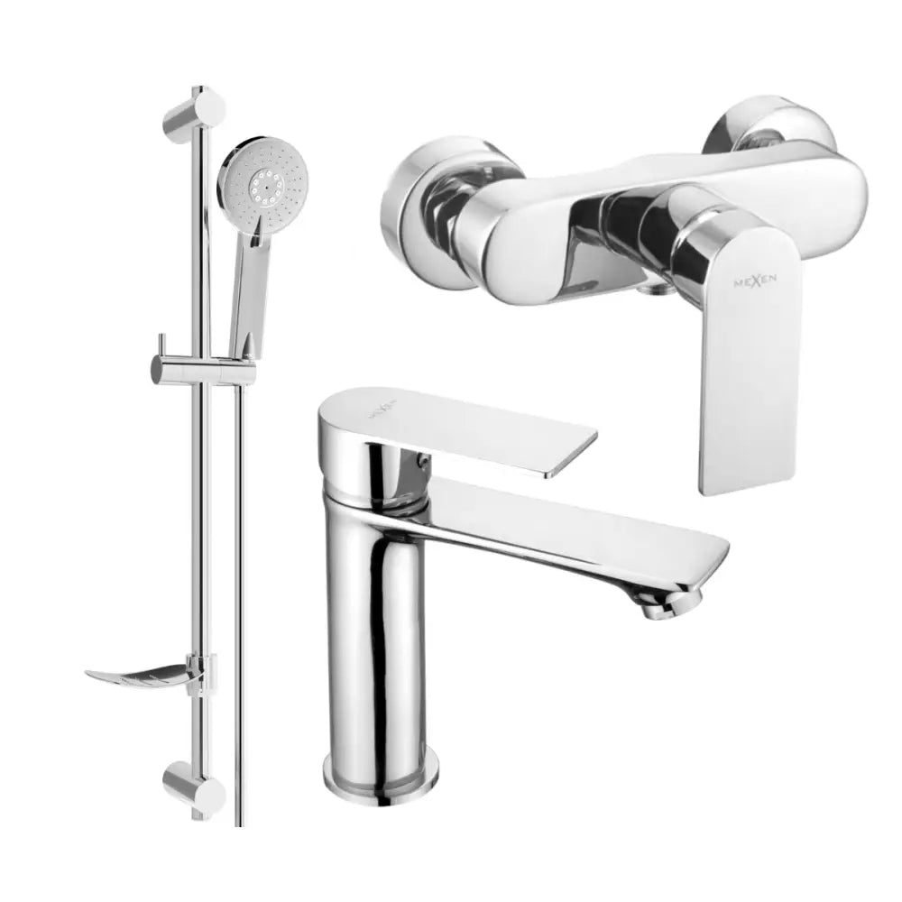 Mexen Royo Df40 Dusjsett Krom - 72204df40-