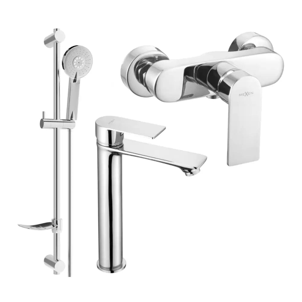 Mexen Royo Df40 Dusjsett Krom - 72214df40-