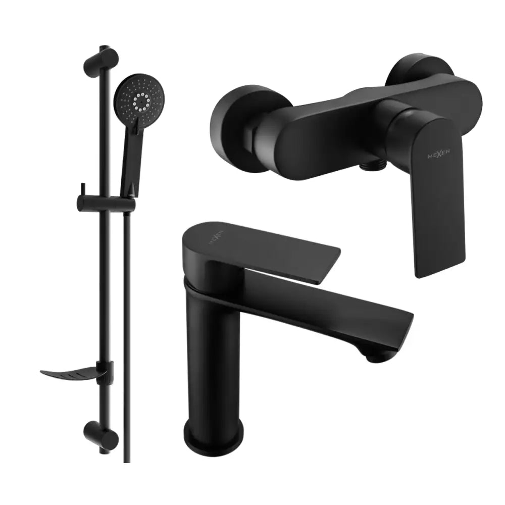 Mexen Royo Df40 Dusjsett Svart - 72204df40