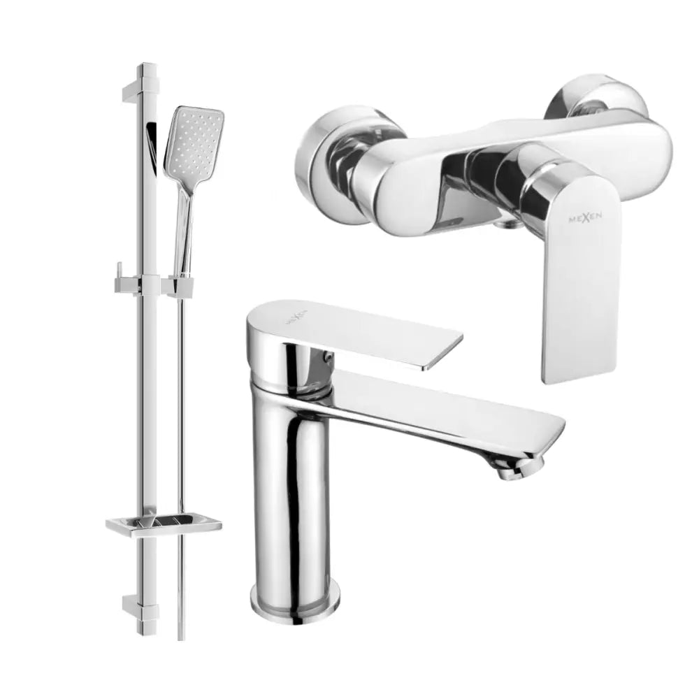 Mexen Royo Dq62 Dusjsett Krom - 72204dq62